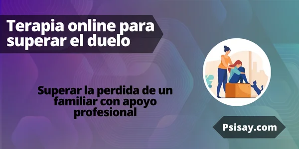 Terapia online para superar pérdida de un familiar