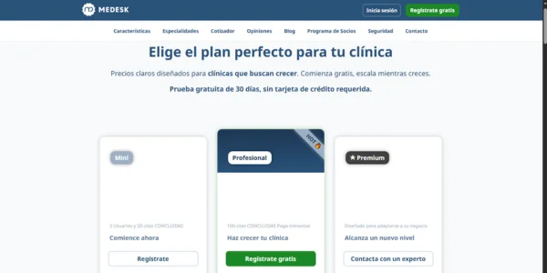 Planes adaptados de Medesk Planes Medesk