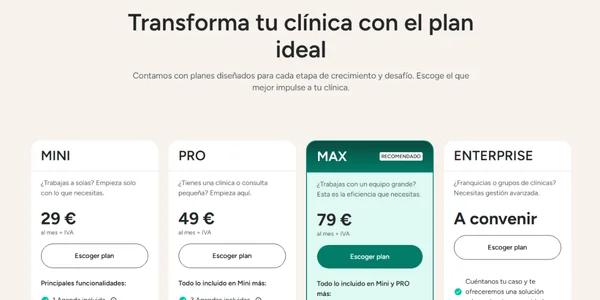 ¿Cuánto cuesta Clinic Cloud? Planes Clinic Cloud